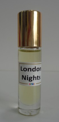 London Nights, Concentrated Perfume Oil Exotic Long Lasting  Roll on